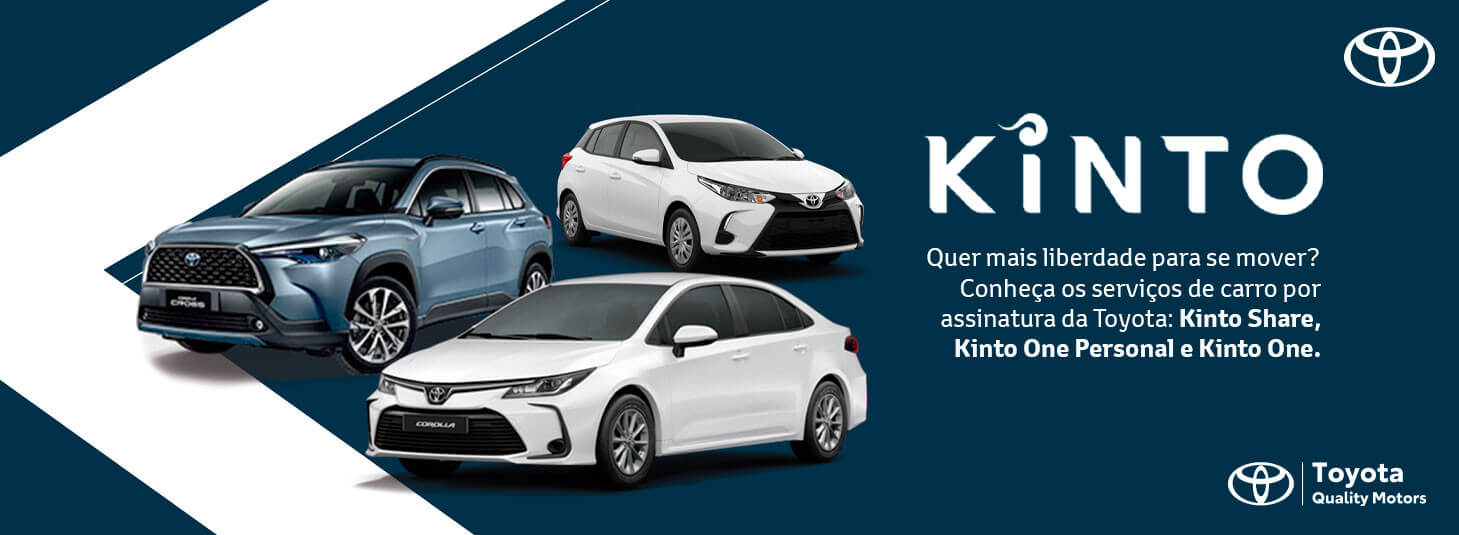 Venha conhecer a Kinto o carro de assinatura da Toyota
